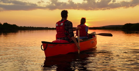 Rovaniemi: Canoe Trip under the Midnight Sun
