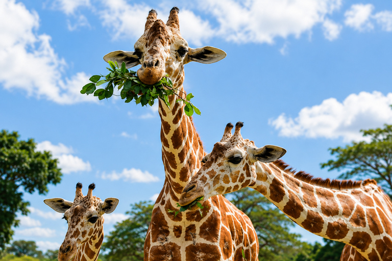 From Coron: Calauit Safari & Black Island Tour with Lunch