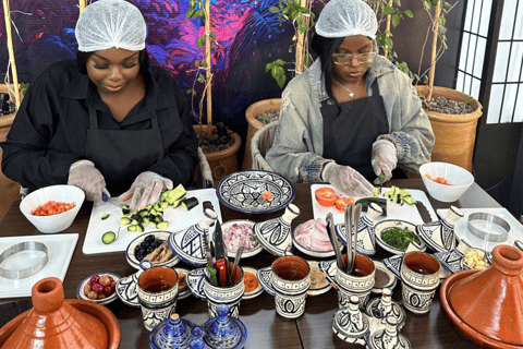 Clase de Cocina Marroquí Marrakech con trasladoClase de Cocina Marroquí Marrakech en Chouf l'Or con recogida