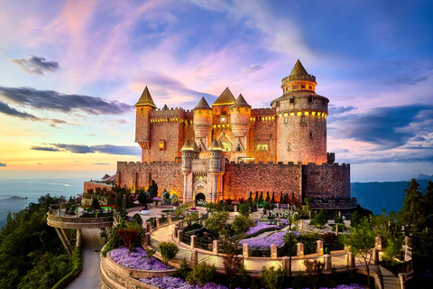 Z Da Nang: Złoty Most na wzgórzach Ba Na + relaksujący masażLarge Group Tour including Ticket – No Lunch - No Massage