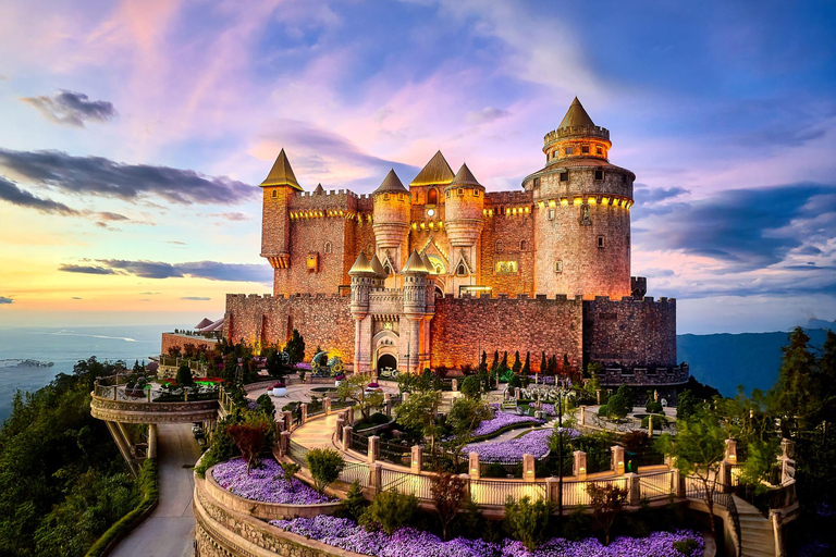 Z Da Nang: Złoty Most na wzgórzach Ba Na + relaksujący masażLarge Group Tour including Ticket – No Lunch - No Massage