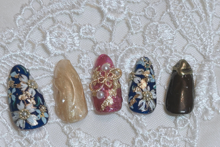 Yokohama: Japansk nagel- och hårstyling, sminkning, kimonouthyrningJapansk nagel