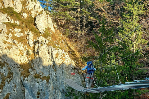 萨拉热窝：特雷贝维奇山铁索攀岩导览之旅Sarajevo: Trebević Mountain Via Ferrata Guided Tour