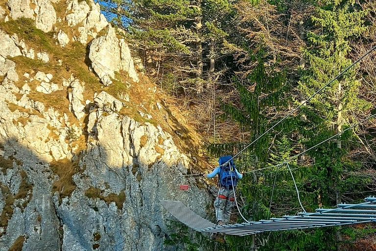 萨拉热窝：特雷贝维奇山铁索攀岩导览之旅Sarajevo: Trebević Mountain Via Ferrata Guided Tour