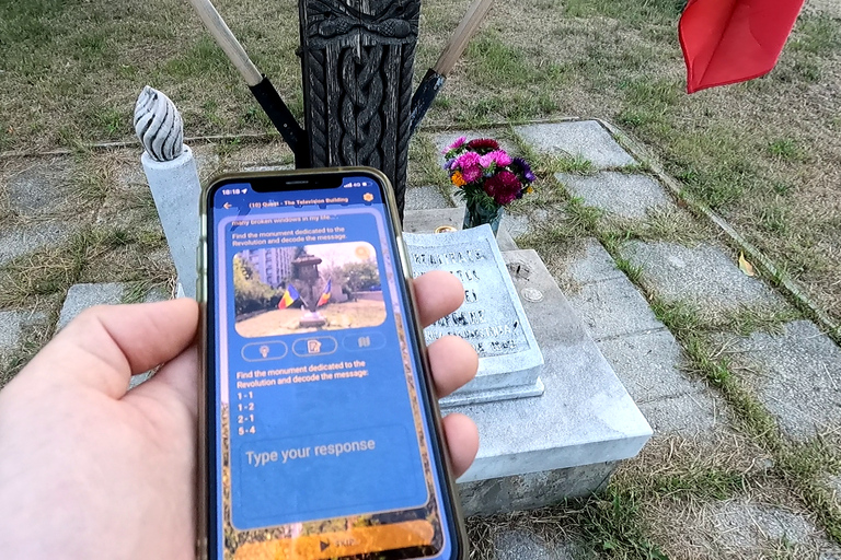 Visite à pied de la révolution de 1989 à Bucarest avec application pour smartphone