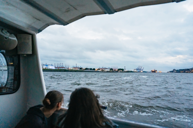 Haven van Hamburg: avondrondvaart met stadslichten