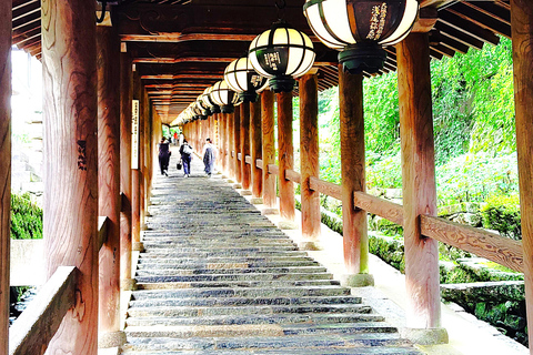 Nara: Entdecke die riesige Kannon-Statue und den Tempel am Steilhang von HasederaNara: Entdecke die riesige Kannon-Statue und den Tempel am Steilhang in Hasedera