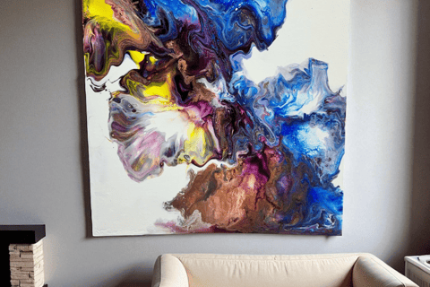 Alicante: Kunsttherapie-Workshop „Wein &amp; Malen”Alicante: Kunsttherapie-Workshop „Wein &amp; Malen“