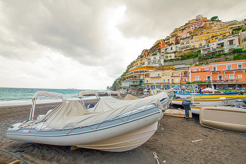 Rom: Amalfi-Küste Bootsfahrt & geführte Küstenstädte-TourRom: Amalfi-Küste Bootstour & geführte Küstenstädte-Tour