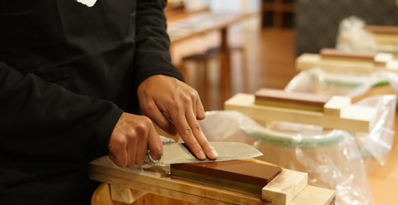 Kyoto: Japanese Knife Craft & Sharpening Workshop in Gion