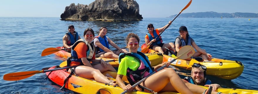 Depuis l'Estartit : Excursion en kayak de mer aux îles Medes