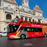 Tour in autobus Hop-on Hop-off a Ho Chi Minh con spettacolo di marionette sull'acqua