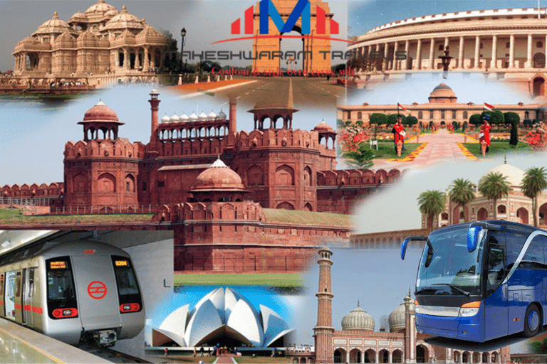 Delhi: Hop-On/Hop-Off-Bustour