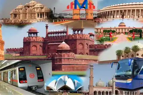 Old Delhi & New Delhi sight seeing By AC Luxury Bus