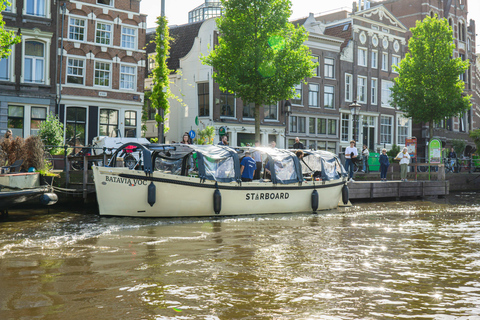 Amsterdam: Day Drinking Boat with Unlimited Drinks & Mimosas