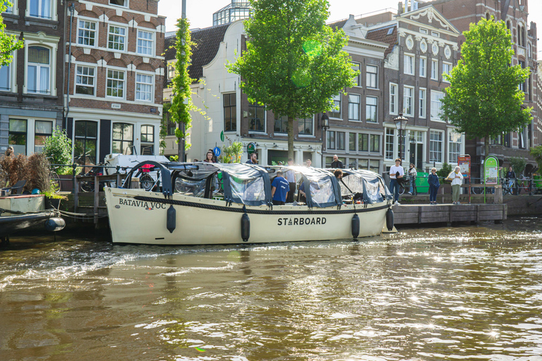 Amsterdam: Day Drinking Boat with Unlimited Drinks & Mimosas