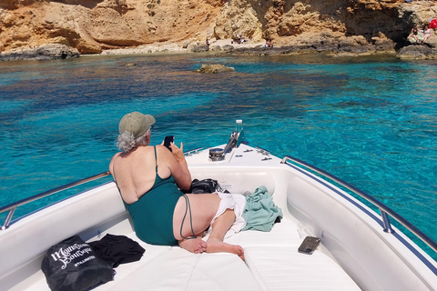 Malta: Private Boat Trip to Comino, Blue Lagoon & Gozo 4 Hours Private Boat Trip