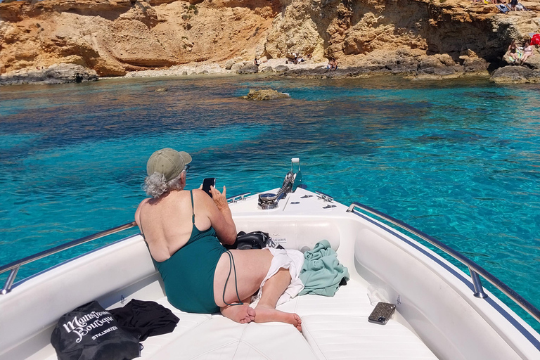 Malta: Private Boat Trip to Comino, Blue Lagoon & Gozo 4 Hours Private Boat Trip
