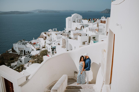 Santorini: Romantic Video Reel and Photo Shoot