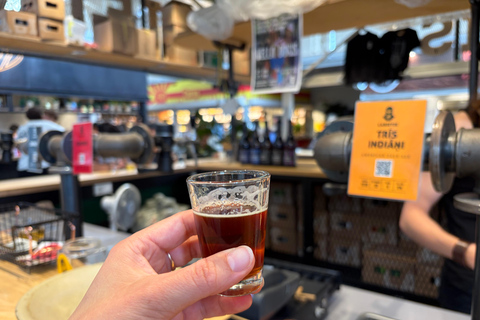 Riga: Old Town E-Bus Tour and Central Market Food Tasting
