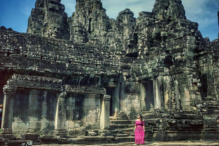 Siem Reap: Angkor 1 day guided tour in Spanish with sunriseOption 2: Private tour 1 day in Spanish with sunrise