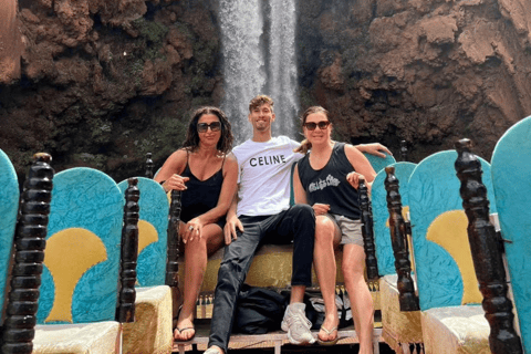 Marrakesh: Ouzoud Falls &amp; Mountain Guided Hike &amp; Boat Ride