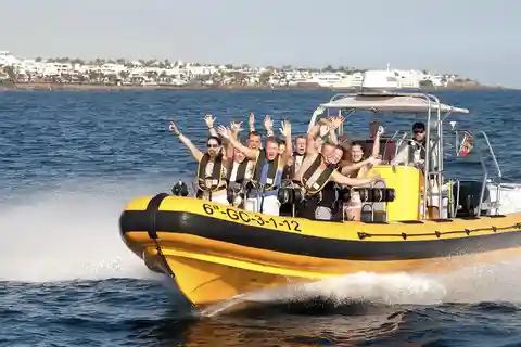 Lanzarote: Fast Blast, Super Speed Boat Abenteuer mit Höchstgeschwindigkeit