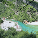 Koman: tour in barca sul fiume Shala e lago Komani
