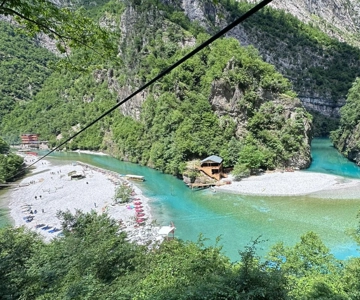 From Koman: Boat ticket for Komani Lake & River of Shala