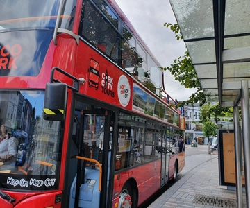 Cork City Hop On/Off Open Top Bus Tour