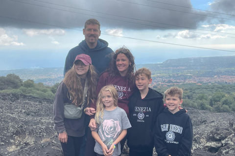 Excursion en Jeep sur l’Etna : depuis Catane, Zafferana Etnea, TaormineETNA JEEP TOUR. TAORMINE Prise en charge