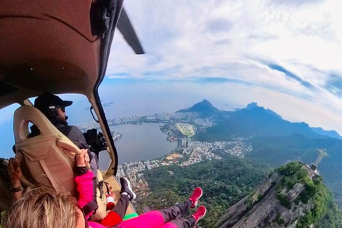Rio de Janeiro: Skoki spadochronowe tandemowe z Chrystusem Odkupicielem