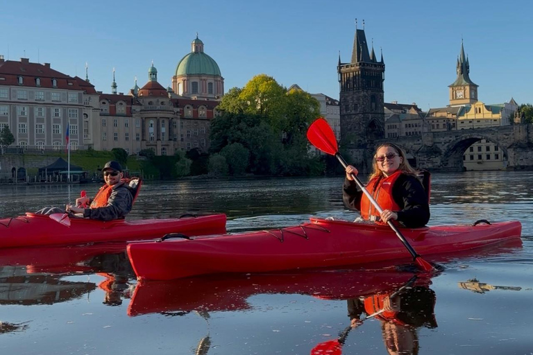 Prague: Charles Bridge & Hidden Canals Kayak Tour