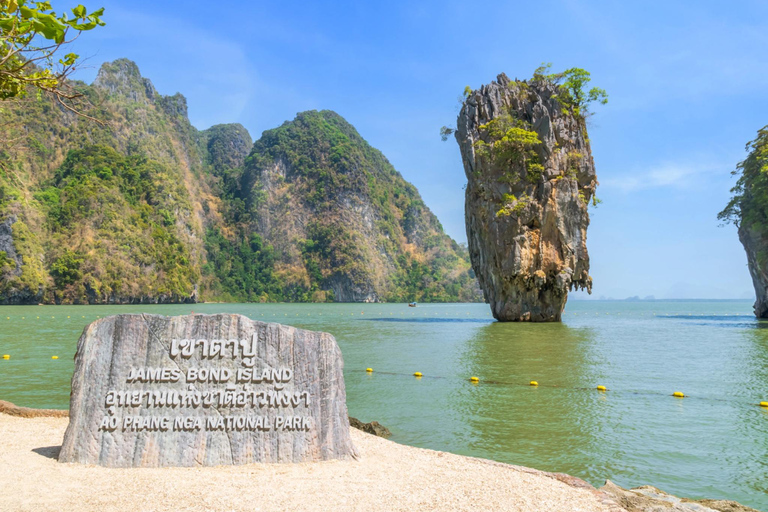 Krabi : excursion sur l&#039;île de James Bond et à Phang Nga en bateau à longue queueTour en bateau à longue queue dans la baie de Phang Nga