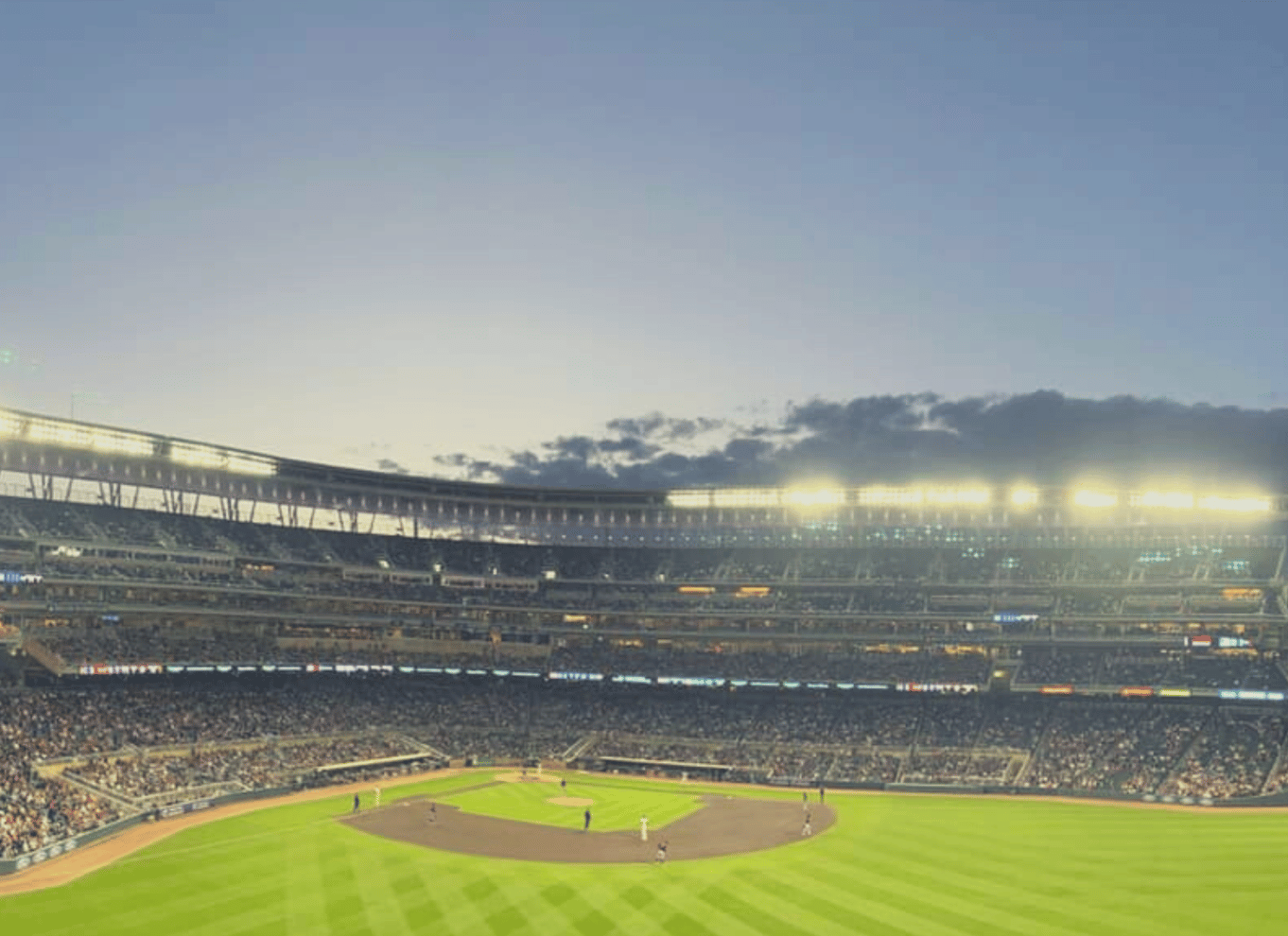 Minnesota Twins baseballkamp på Target Field