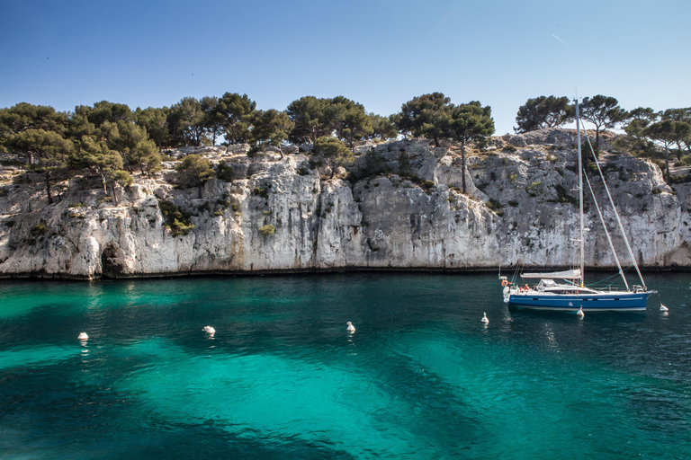 From Bandol: Visit the 13 calanques of Cassis &amp; Marseille