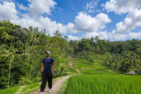 Ubud: Zipline Adventure Above Rice Terraces with Tour Guide Car Round Transfer No Ticket