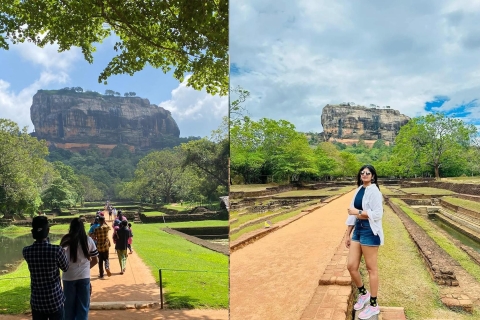 Au départ de Negombo : Sigiriya, Dambulla et Village Safari - Excursion d'une journée