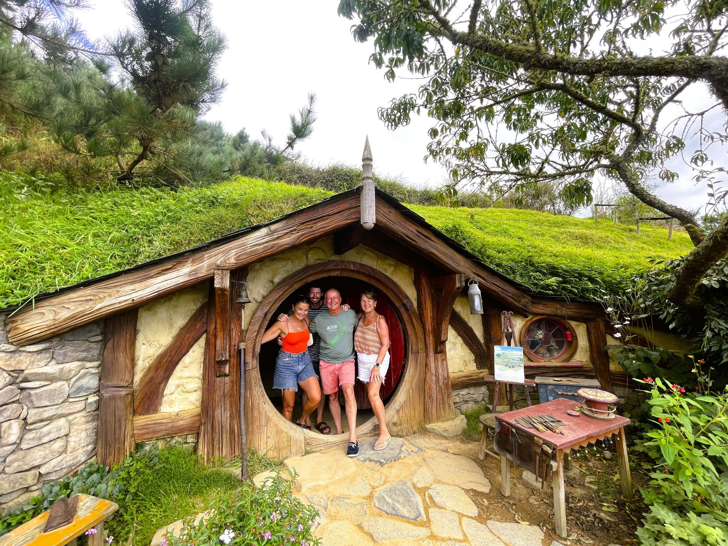 Ab Auckland: Kleingruppentour zum Hobbingen-Filmset