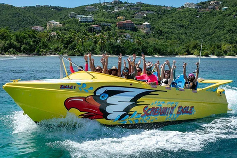 St. Thomas: tour in barca a idrogetto ad alta velocità