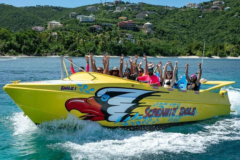 St. Thomas: tour in barca a idrogetto ad alta velocità