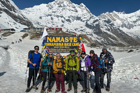 Kathmandu: Annapurna Base Camp Trek with Guide & Meals