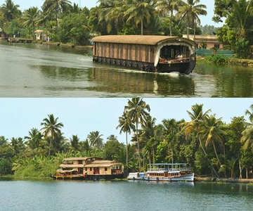 Alleppey Backwaters Delight: privé dagtrip met een woonboot
