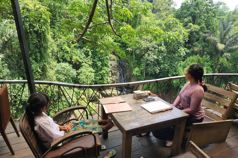 Ubud: Hidden Waterfalls, Rice terrace & Cliffside Dining
