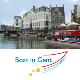 Boat in Gent bv